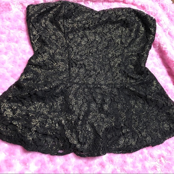 Express NWT peplum convertible tank top tube top s - Picture 5 of 8